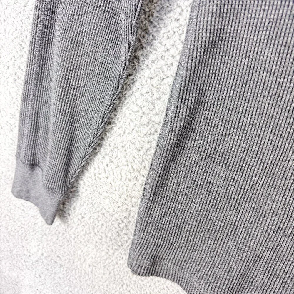 J Crew Shirt Mens Large Gray Henley Outdoor Office Casual Camp Hike‎ Fish Hunt